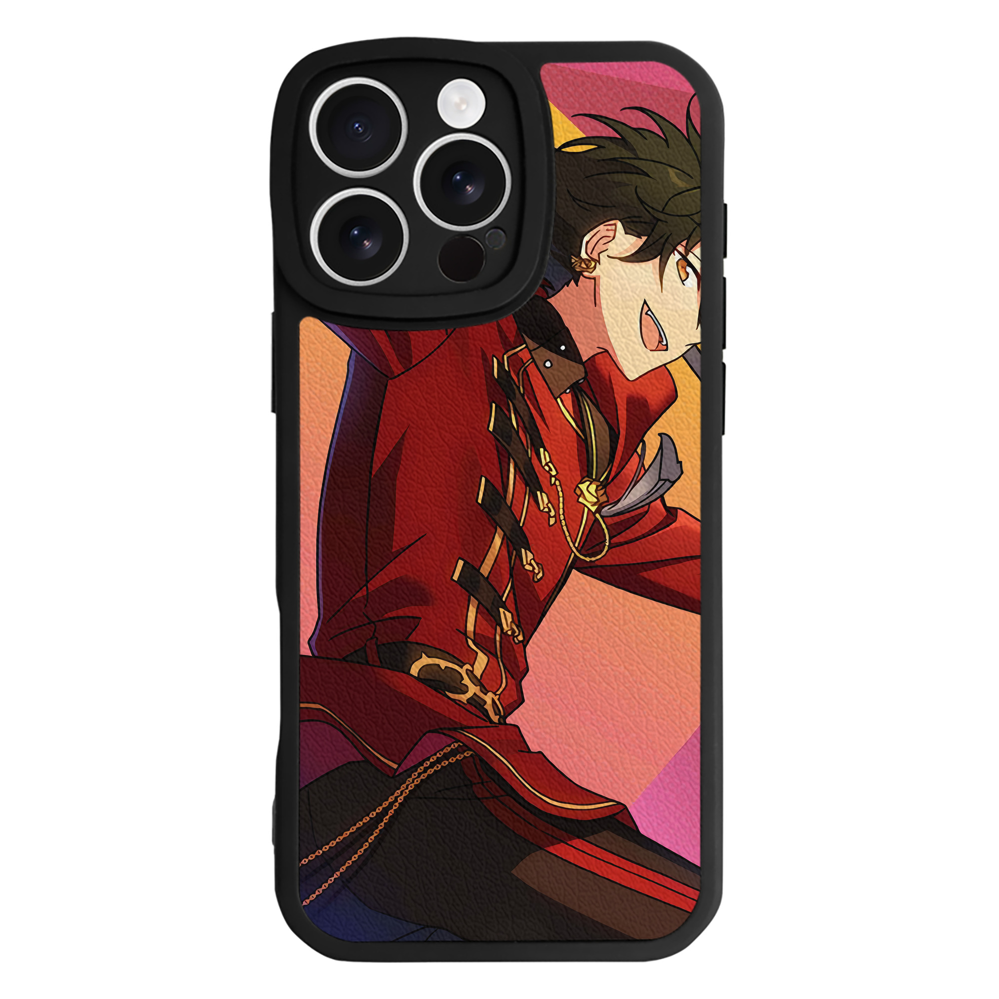 （画像用） あんさんぶるスターズ! Ensemble Stars 【iPhone 16シリーズ対応】シリコンスマホケース（レザー調） 材質：シリコン